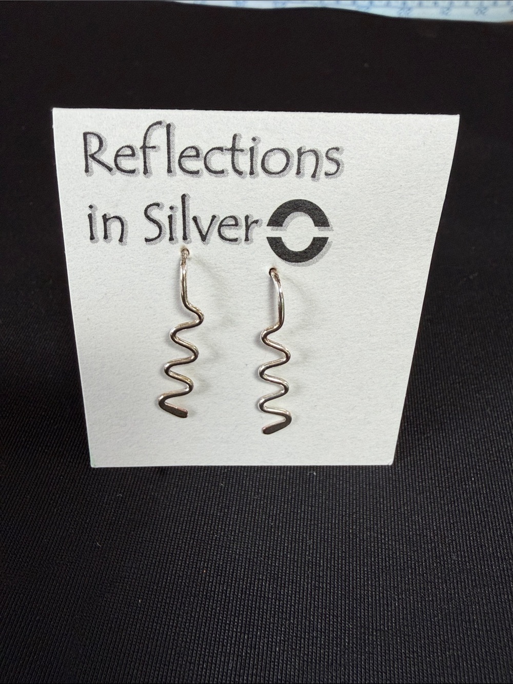Sterling Silver Celebration Streamer Drop Earrings! New!